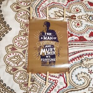 Uncharted 4: A Thief's End Nathan Drake Fortune Mini Poster **CLEARANCE**